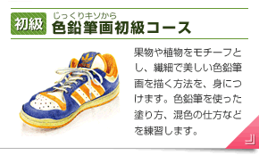 色鉛筆画初級コース