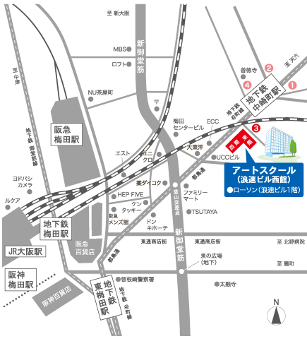 アートスクールMAP